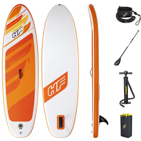 Stand Up Paddle Board sæt Hydro-Forceâ¢ Orange 9ft